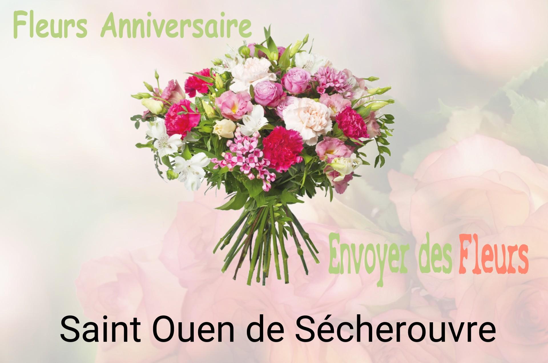 Bouquet de fleurs d’anniversaire livré à Saint-Ouen-de-Sécherouvre